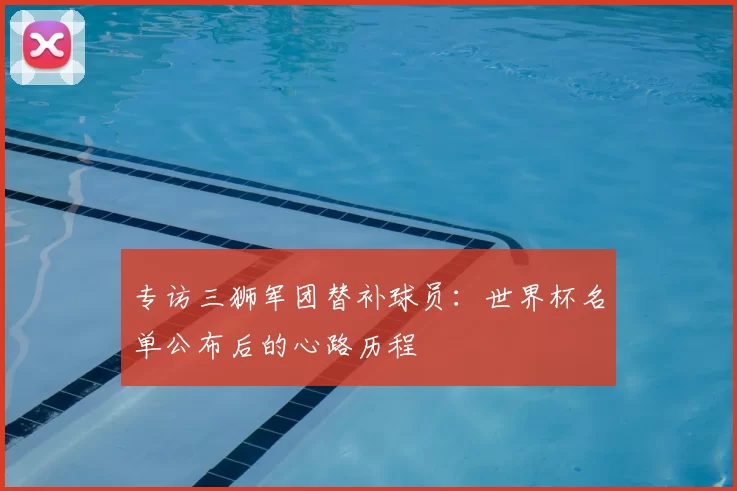 专访三狮军团替补球员:世界杯名单公布后的心路历程
